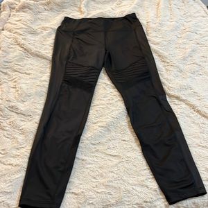 New Without Tag Danskin Now Mesh Details Black Full Length Leggings M(8-10)